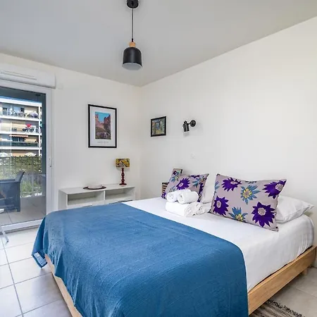 Apartamento Palma - 3p Climatise Avec Terrasse, Garage, Plages Cannes